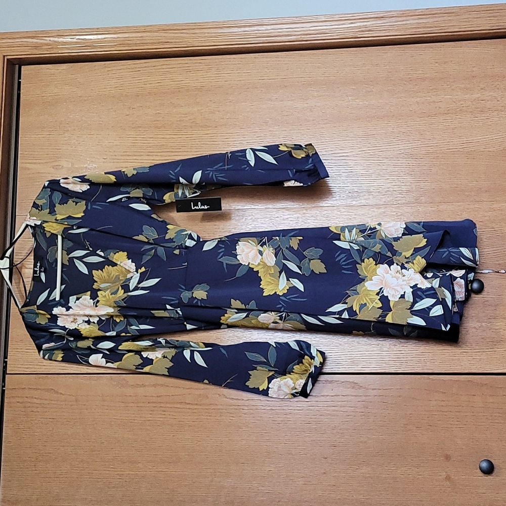 Silky Wrap Dress